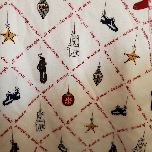 LizGolf Liz Claiborne Women's M 1/4 Zip Short Sleeve Holiday Golf Shirt - Picture 7 of 10